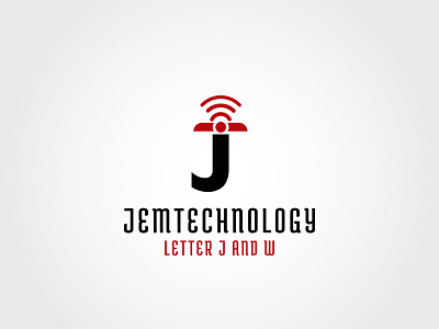 Wifi networking & Letter JT Logo images, Stock Photos & Vectors