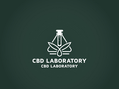 cbd hemp laboratory Vector logo design template idea and inspira app branding cleaning cleaning app cleaning company design icon illustration vector website