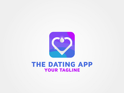 Dating App | logo template | graphic design is my passion