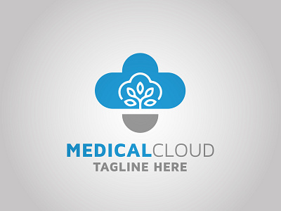 Medical Cloud | logo template | graphic design is my passion app branding cleaning cleaning app cleaning company cleaning logo design illustration typography vector website