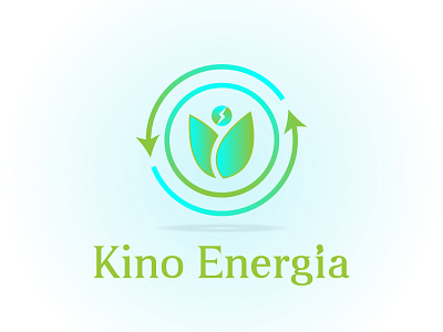 Kino Energy LOGO DESIGN abstract company concept icon illustration initial modern sign symbol vector