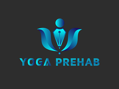 Teaching Yoga logo design