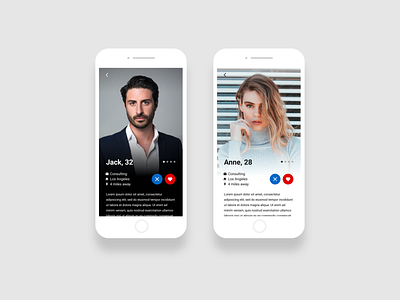 Daily UI 006 User Profile design ui