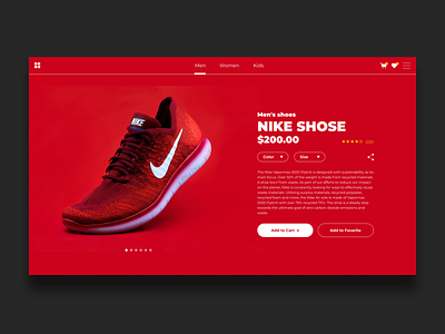 Daily UI 012 E-Commerce Shop (Single Item) design ui web