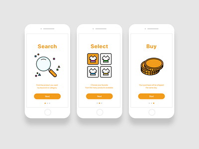 Daily UI 023 Onboarding app design graphic design icon illustration ui ux