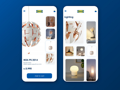 IKEA Product Page Concept Design