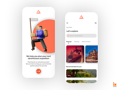 Planning for an adventurous trip figma ui uiux uiuxdesign uiuxdesigner userinterfacedesign