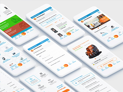 Mobile Medical Store App Design app clean ecommerce interface mobile shop store ui ux