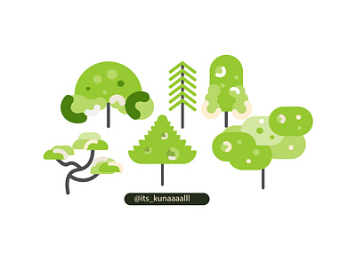 Day Trees illustration design adobe adobe illustrator artist cartoon colour cute draw drawing flatdesign green illustration illustrator illustrator art illustrator design trees vector