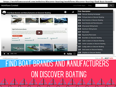 Find Boat Brands and Manufacturers