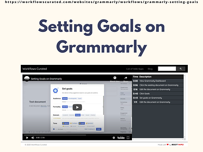 Setting Goals on Grammarly design designs desktop ui ui design ux ux design vector web workflows