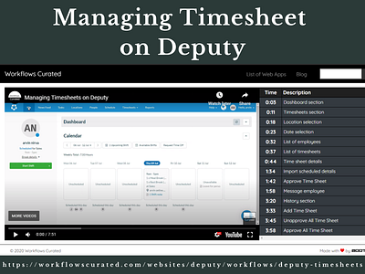 Managing Timesheet