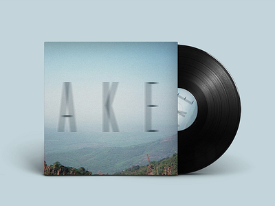 A k e Cover ake album cover design music soundcloud vinyl