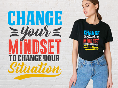 Motivational Typography T-Shirt Design