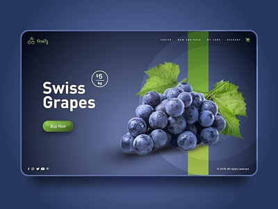 Grapes Fruit Store UI