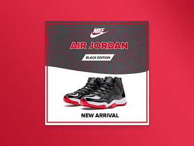 Nike Air Jordan (Fan-based Poster) app ui beauty product brand branding category clubs