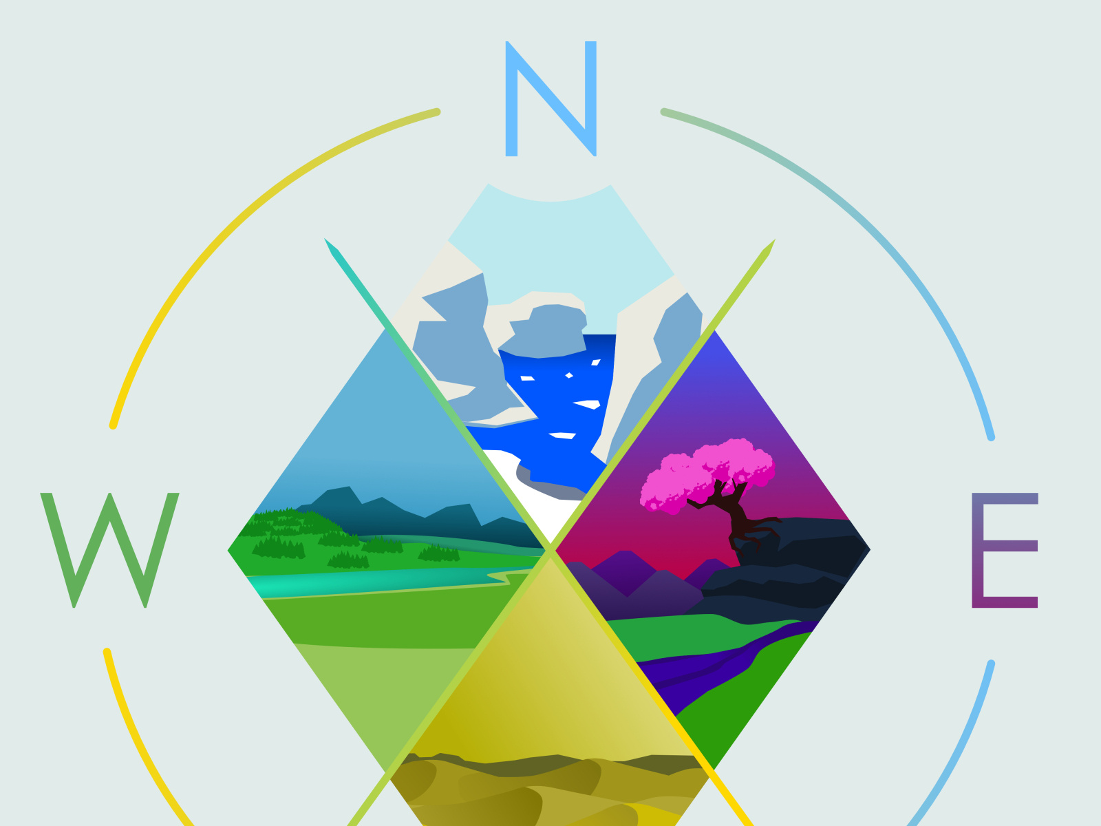 The Worlds Corners by Andrei Musca on Dribbble