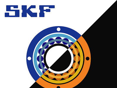 UPBDrive-SKF sponsorship post branding graphic design logo