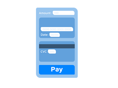 Credit card checkout design interface ui ui ux ux