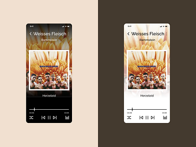 Music Player design figma figma design interface music app music player ui ui ux ux