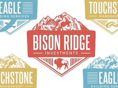 Bison Ridge Logo Series