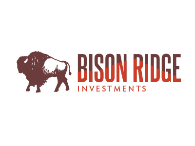 Bison Ridge Logo Option 2 bison buffalo investments ridge