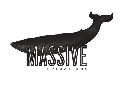 Massive Operations blue whale logo