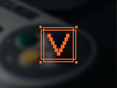 Vertex logo design game design logo logo design pixel