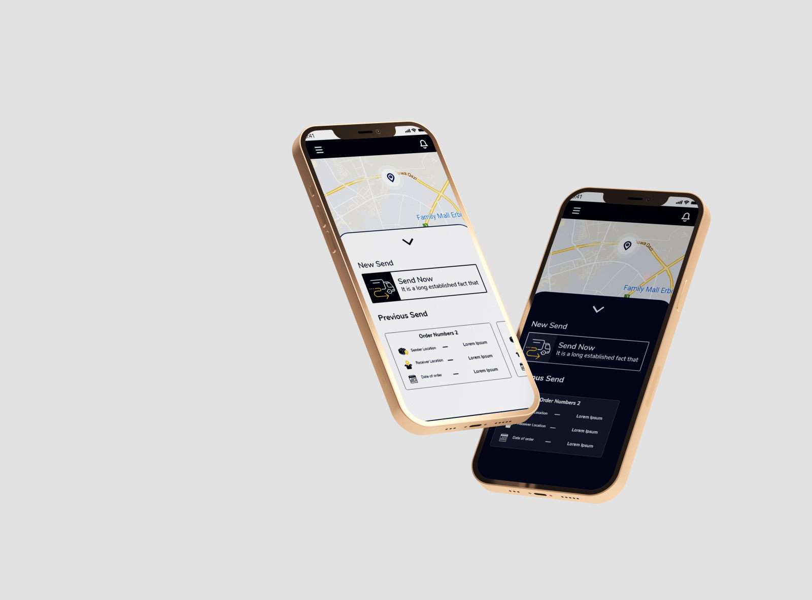 Trucking application by Naz on Dribbble Trucking application by Naz on Dribbble