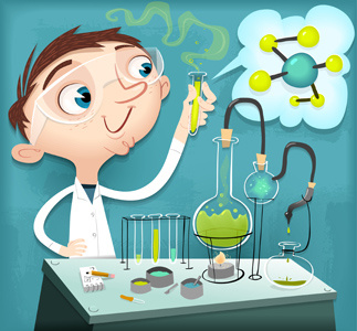 Super Smart Boy's Chemistry Homework Kit