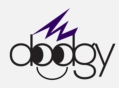 Doodgy logo clean minimalistic unique versatile logo youth