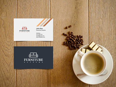 Business card design free template