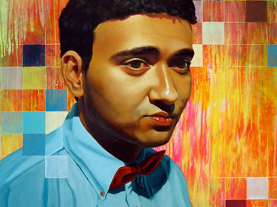 Prashast oil painting portrait