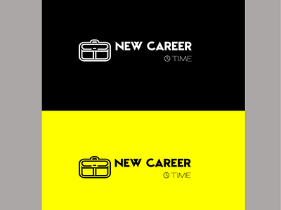 NEW CAREER TIME brand identity branding creative creative logo design graphic design logo logo art logo design modern logo professional typography unique