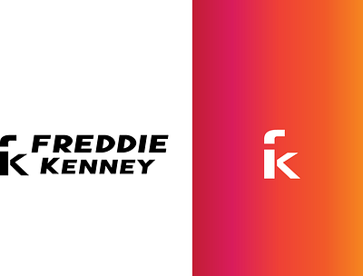 FREDDIE KENNEY brand identity branding creative logo design elegant graphic design illustration logo logo design minimal minimalist modern logo professional unique