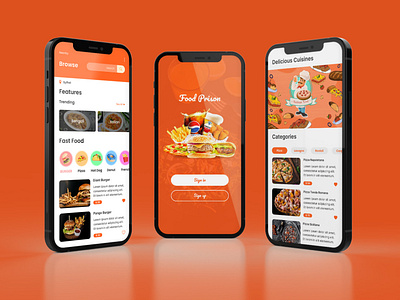 Food Prison UI App Design delivery service dinner app fast food app food food app food app design food delivery app design food delivery ui food mobile app food order food purchase app foodie ios app ios app design lunch app mobile app design mobile ui restaurant app ui ui design