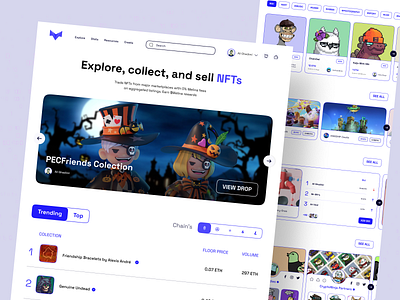 NFT Marketplace | Website Ui & Ux Design