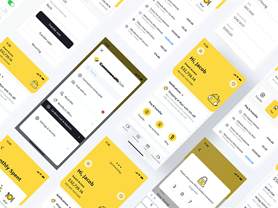 CommBank UX design animation illustration