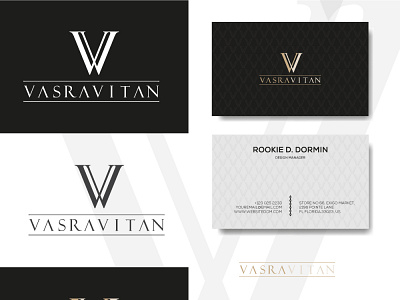 Vasravitan art branding design flat illustrator logo vector