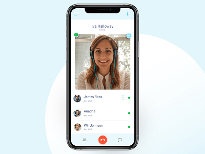 Chat app UI