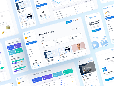 ClipFLip - create quick videos app design designer mobileappdesign ui