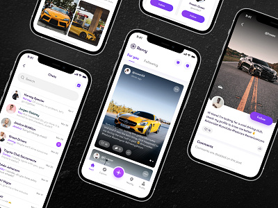 Revvy mobile app app car carapp design designer mobile mobileapp mobileappdesign race ui ux