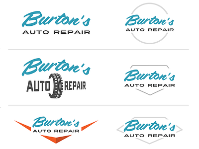 Burtons Auto Repair Logo Ideas auto auto repair automotive logo logotype