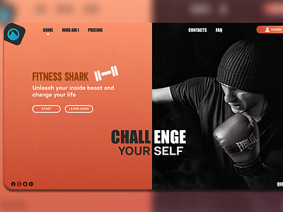 Workout Website UI