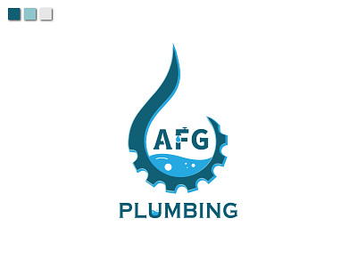 Plumbing Logo 3d logo brand identity graphic design icon logo logo design minimalist logo plumbing plumbing logo professional logo