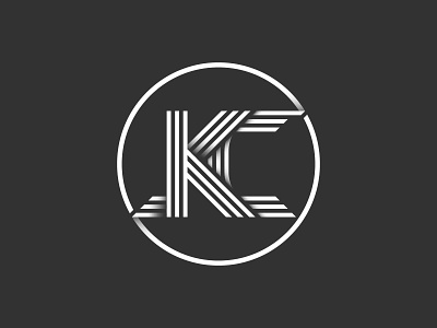 'KC' lettermark Logo Design