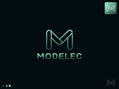 'MODELEC' Electric company LOGO