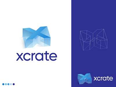 xcrate logo design