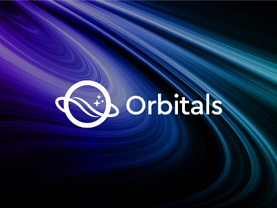 Orbitals Logo brand identity branding logo logo design o logo orbit logo planet logo space logo