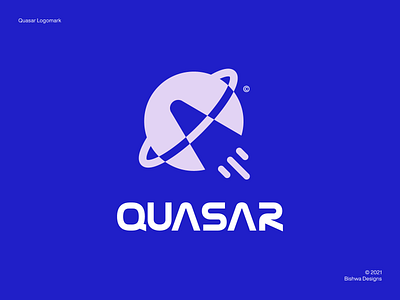 Quasar - Daily Logo Design Challenge brand identity branding design graphic design illustration logo logodesign logodesignchallenge